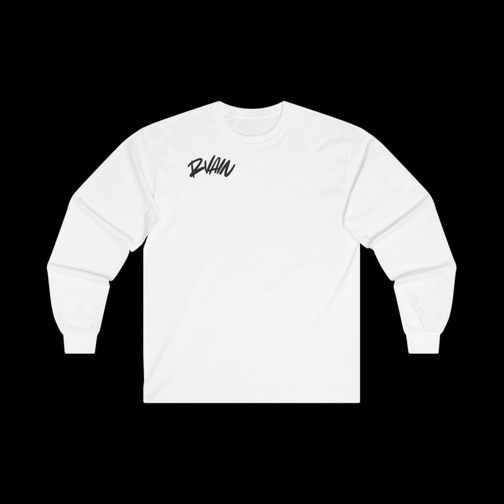 RVAIN Script Long Sleeve Tee
