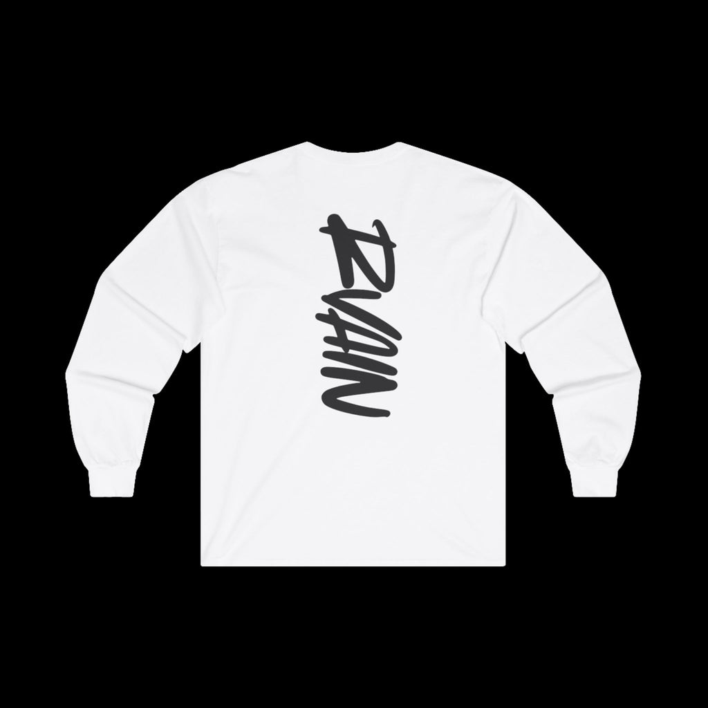 RVAIN Script Long Sleeve Tee
