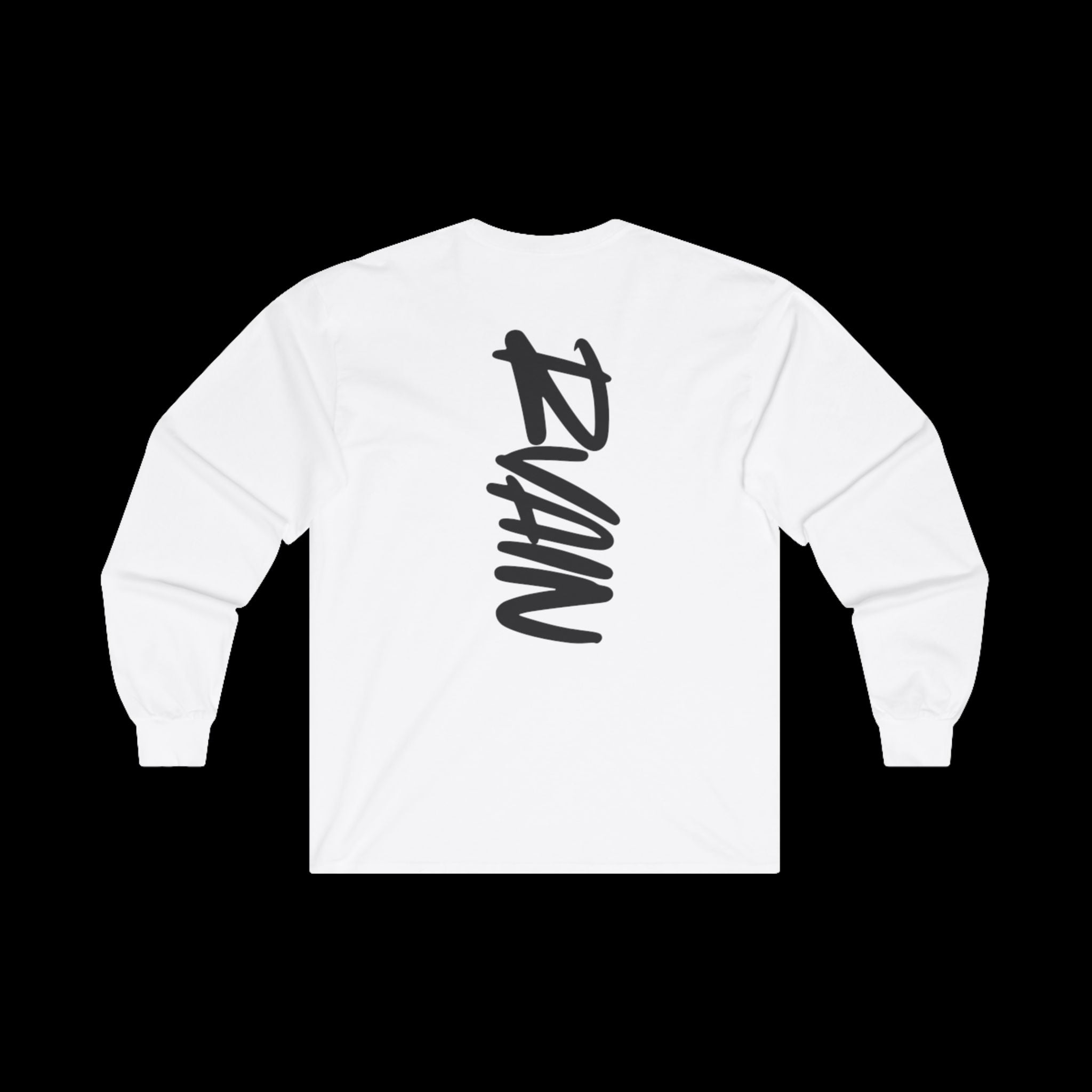 RVAIN Script Long Sleeve Tee
